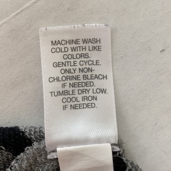 J Jill Gray And Black Striped A-line Dress - Picture 7 of 8